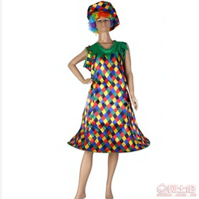 【廠家直銷(xiāo)彩色菱形格印花平板布服裝面料舞臺(tái)時(shí)裝小丑衣服彩格紋】義烏市卓能紡織品商行 - 產(chǎn)品庫(kù)